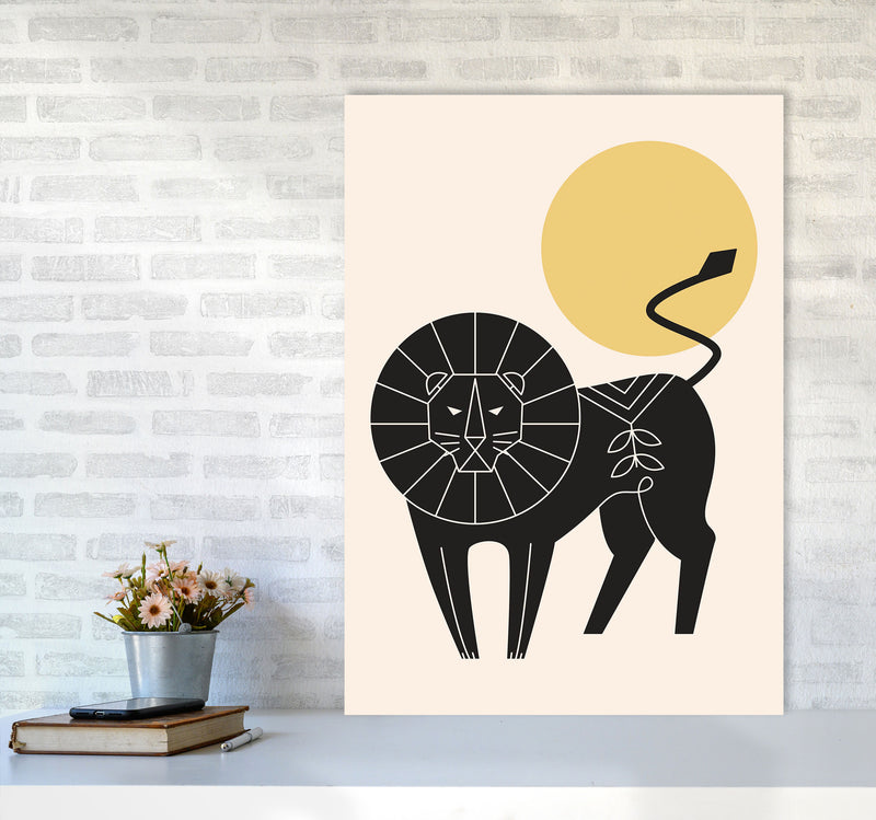 King Of The Jungle Art Print by Jason Stanley A1 Black Frame
