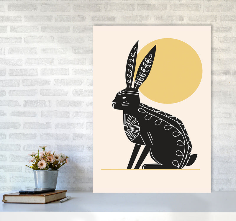 Don'T Get A Sunburn Art Print by Jason Stanley A1 Black Frame