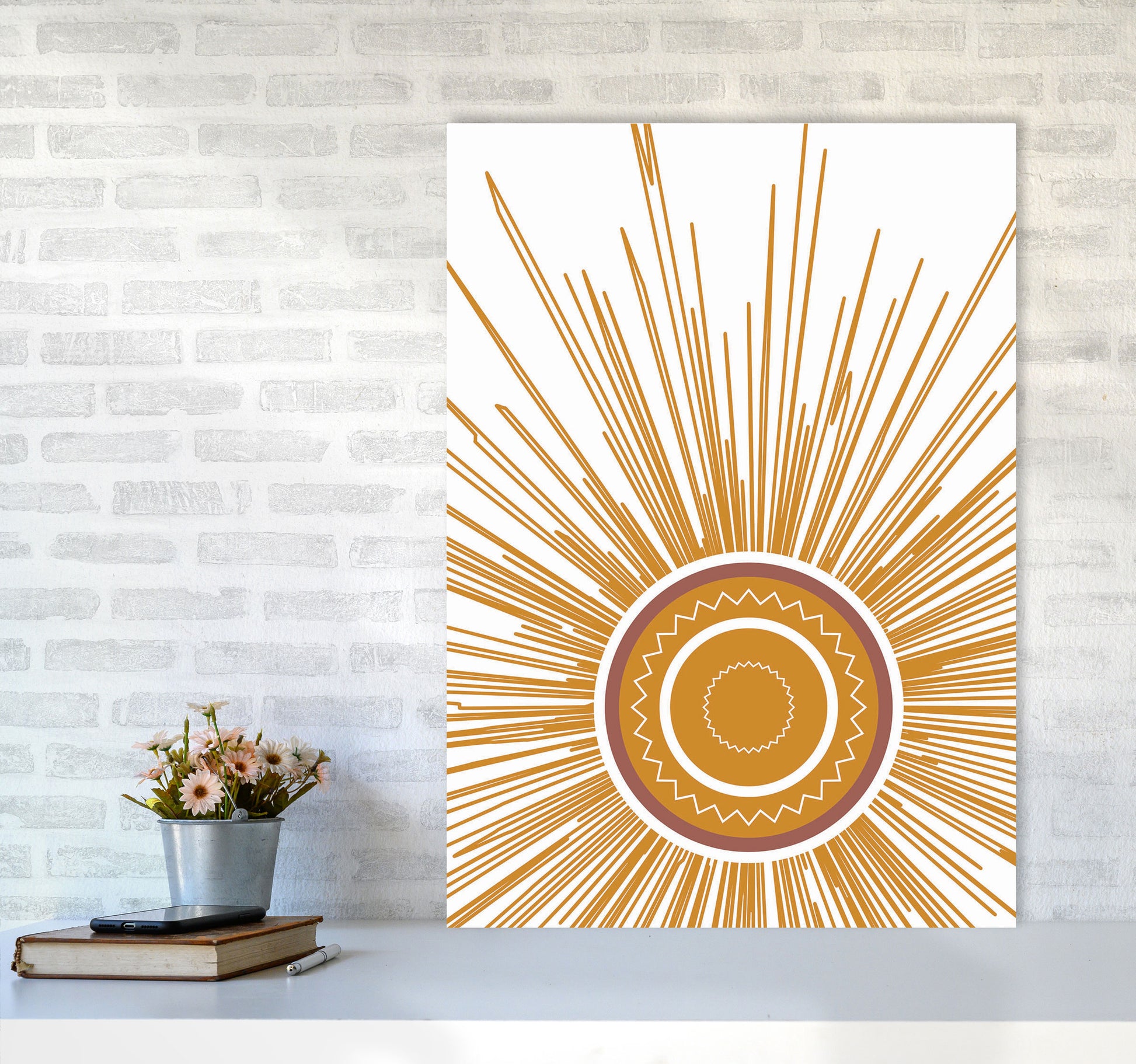 Get Your Vitamin D! Art Print by Jason Stanley A1 Black Frame