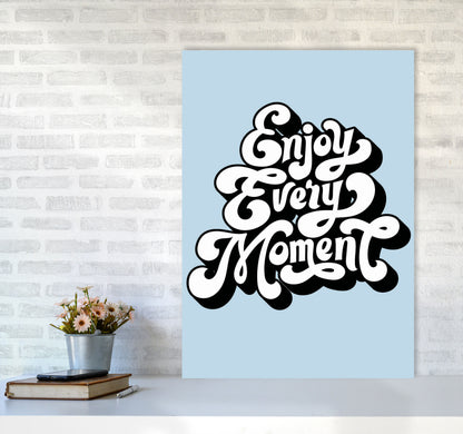 Enjoy Every Moment Art Print by Jason Stanley A1 Black Frame