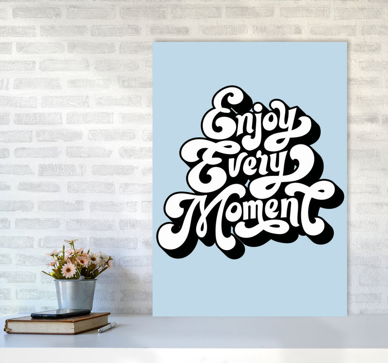 Enjoy Every Moment Art Print by Jason Stanley A1 Black Frame