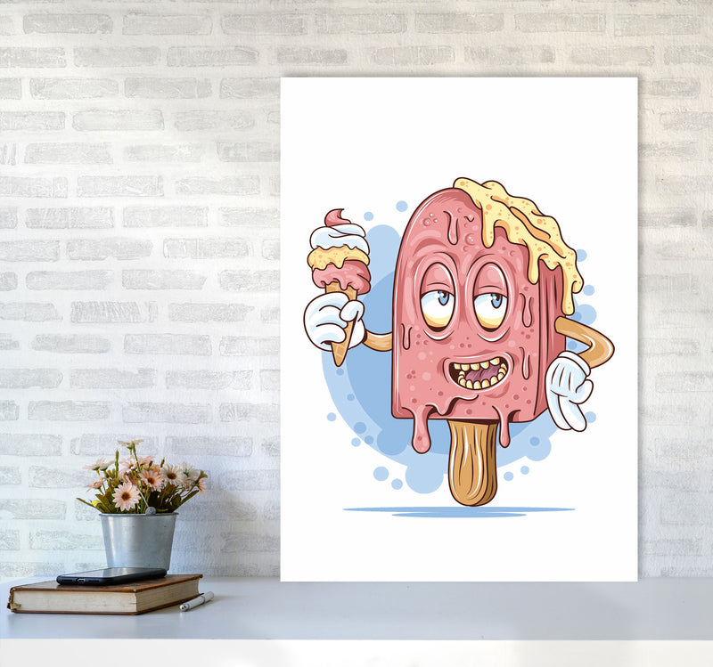 Don'T Let Me Melt Art Print by Jason Stanley A1 Black Frame