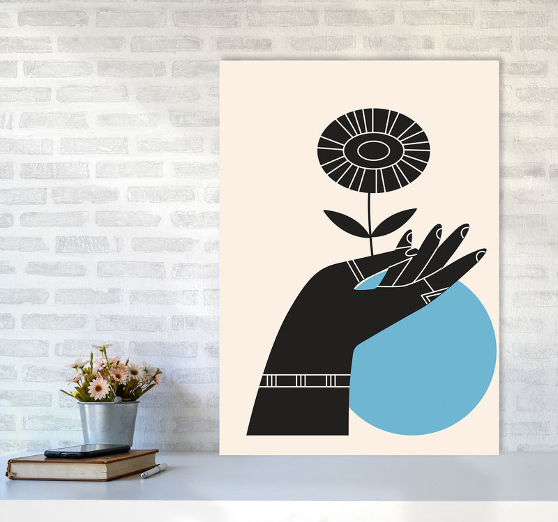Abstract Hand III Art Print by Jason Stanley A1 Black Frame