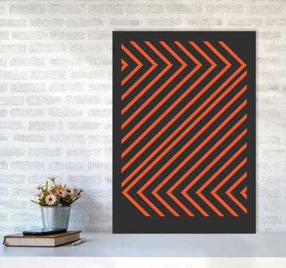 Pattern Series -1 Art Print by Jason Stanley A1 Black Frame