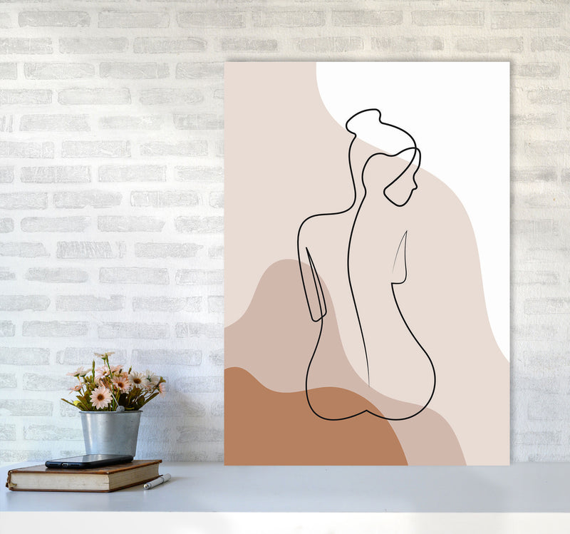 Female Figure II Art Print by Jason Stanley A1 Black Frame
