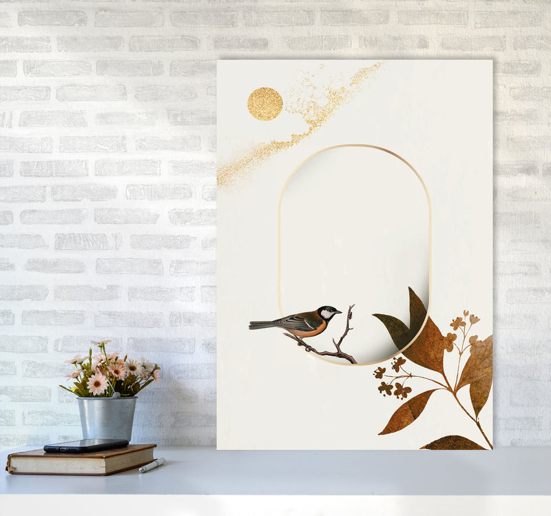 Bird On A Branch Art Print by Jason Stanley A1 Black Frame