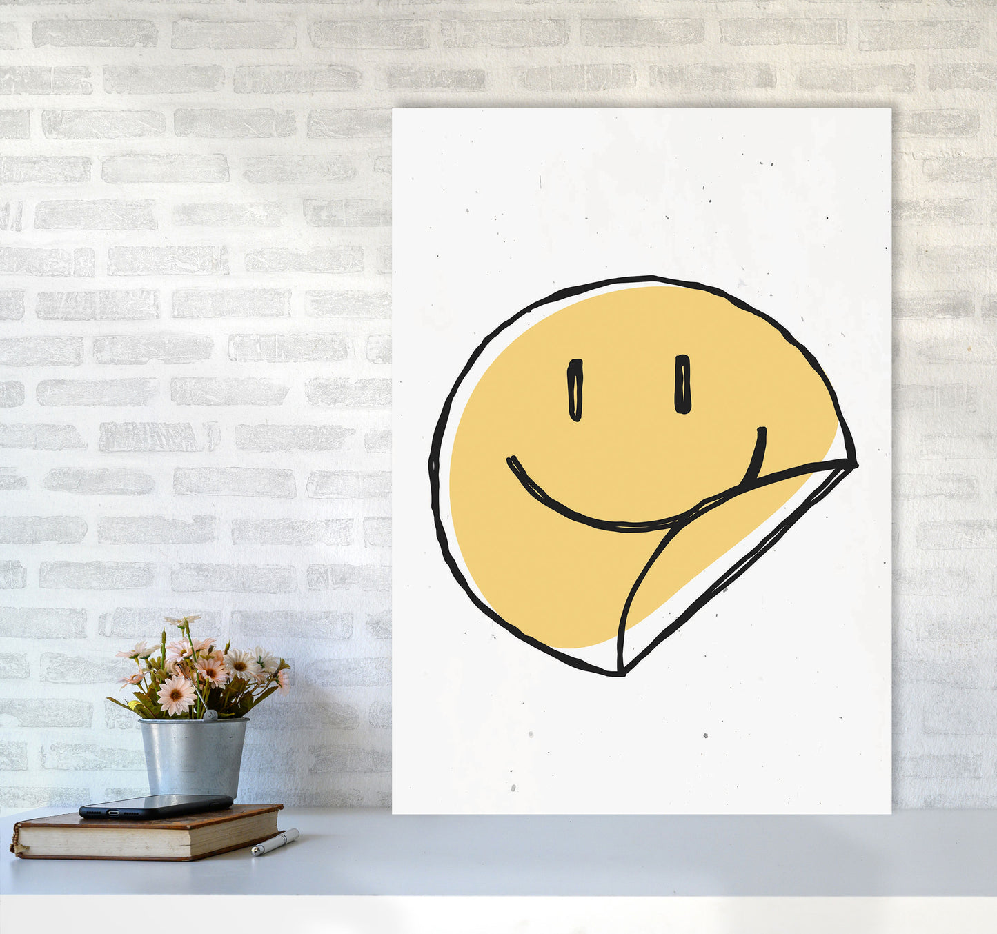 Good Vibes Only Art Print by Jason Stanley A1 Black Frame