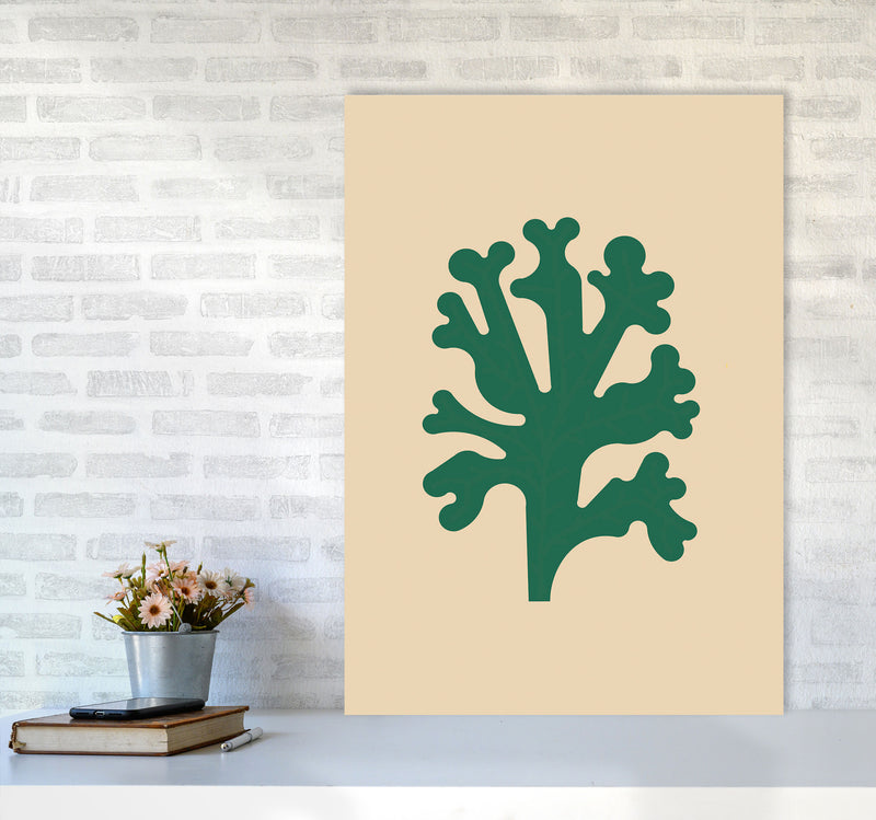 Cutout Seaweed Art Print by Jason Stanley A1 Black Frame
