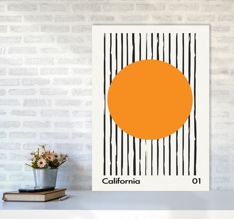 California 01 Art Print by Jason Stanley A1 Black Frame