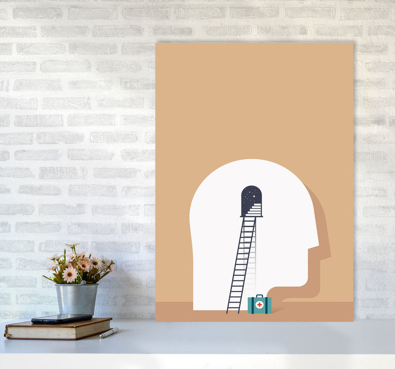 To The Rescue Art Print by Jason Stanley A1 Black Frame