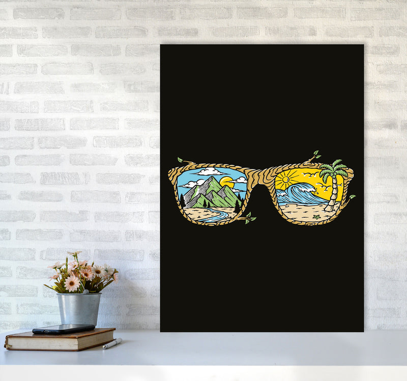 Sunny Daze Art Print by Jason Stanley A1 Black Frame