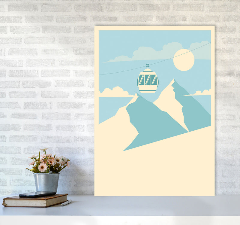 Gondola Ride Art Print by Jason Stanley A1 Black Frame
