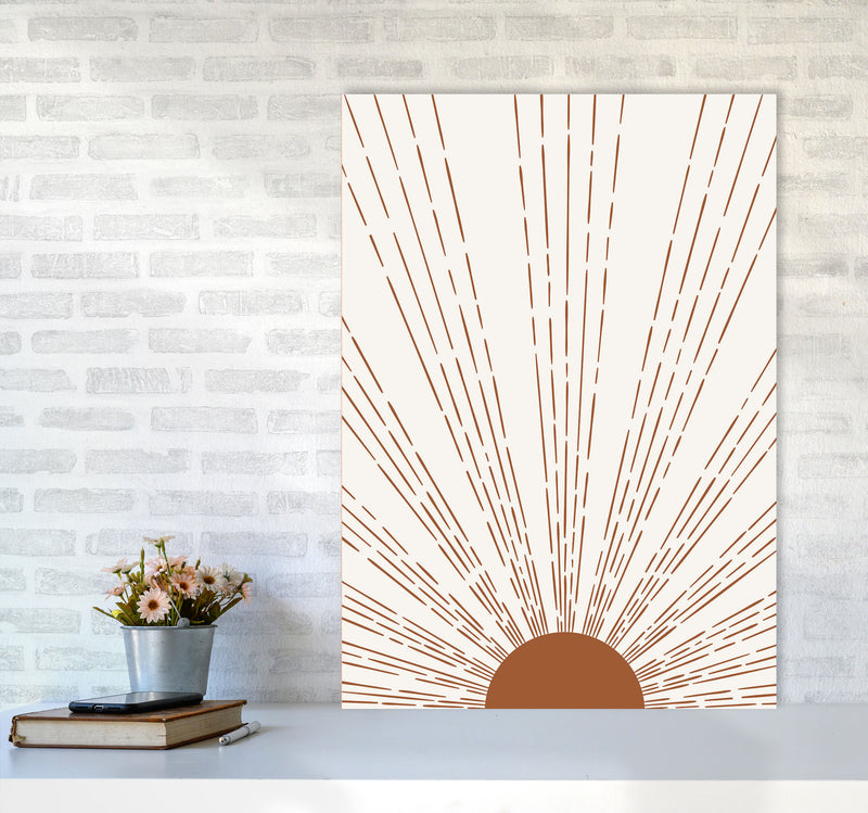 Light Beams Art Print by Jason Stanley A1 Black Frame