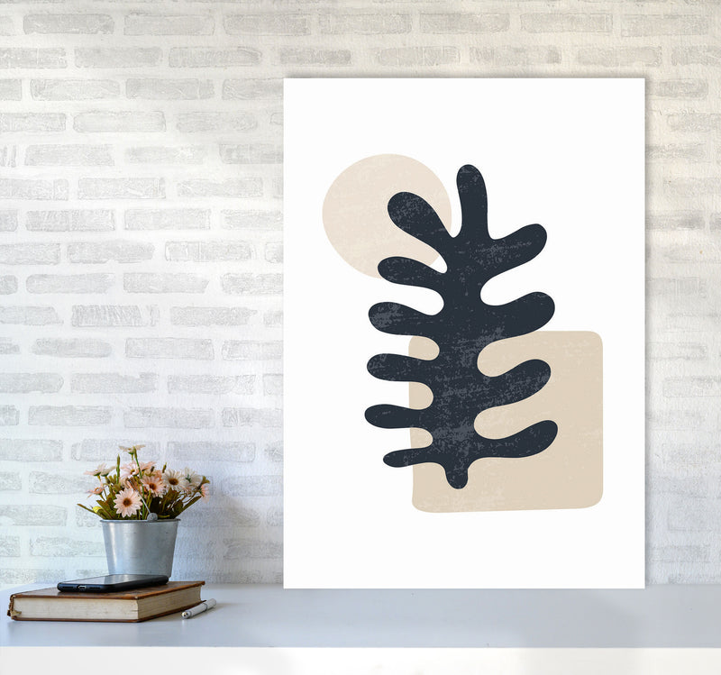 Minimal Abstract Algae III Art Print by Jason Stanley A1 Black Frame