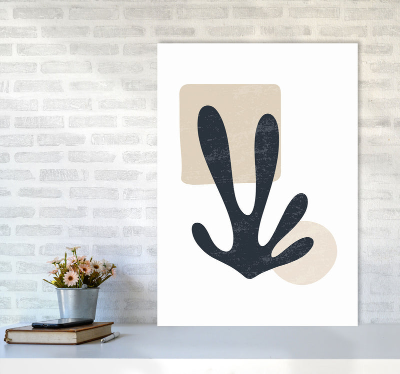 Minimal Abstract Algae II Art Print by Jason Stanley A1 Black Frame