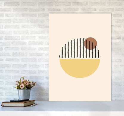 Geometric Abstract Shapes I Art Print by Jason Stanley A1 Black Frame