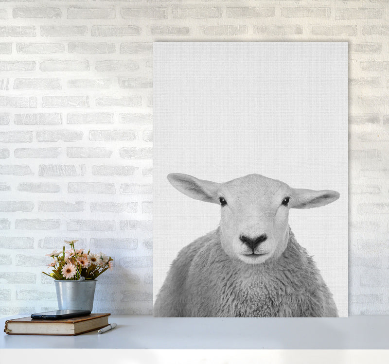 Trust This Wise Sheep Art Print by Jason Stanley A1 Black Frame