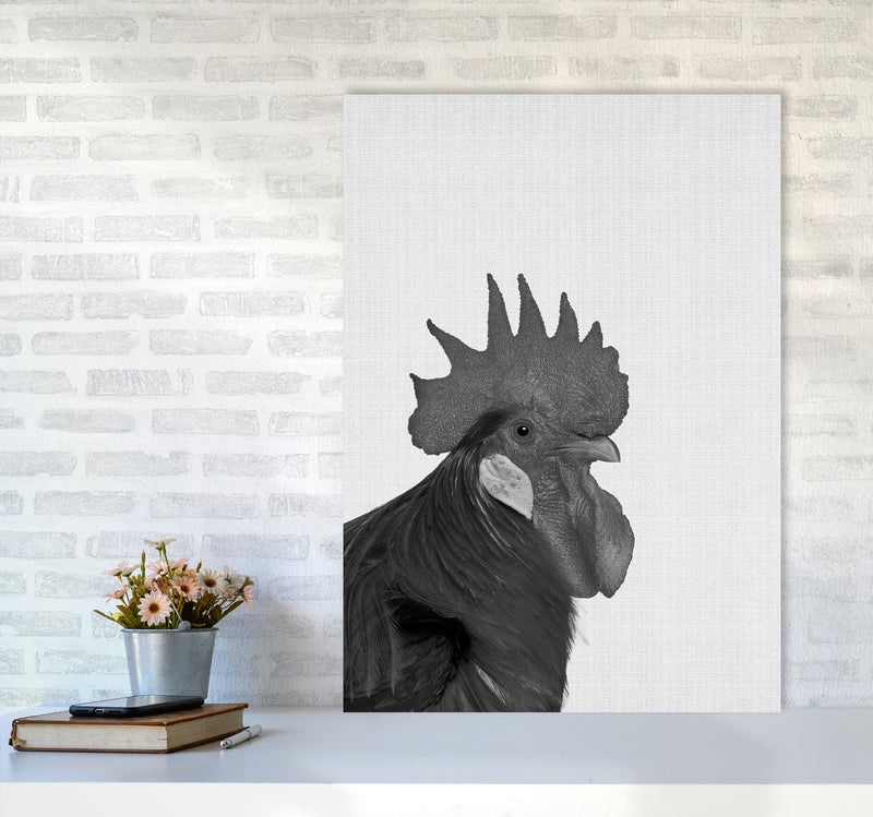 Cock A Doodle Doo Art Print by Jason Stanley A1 Black Frame