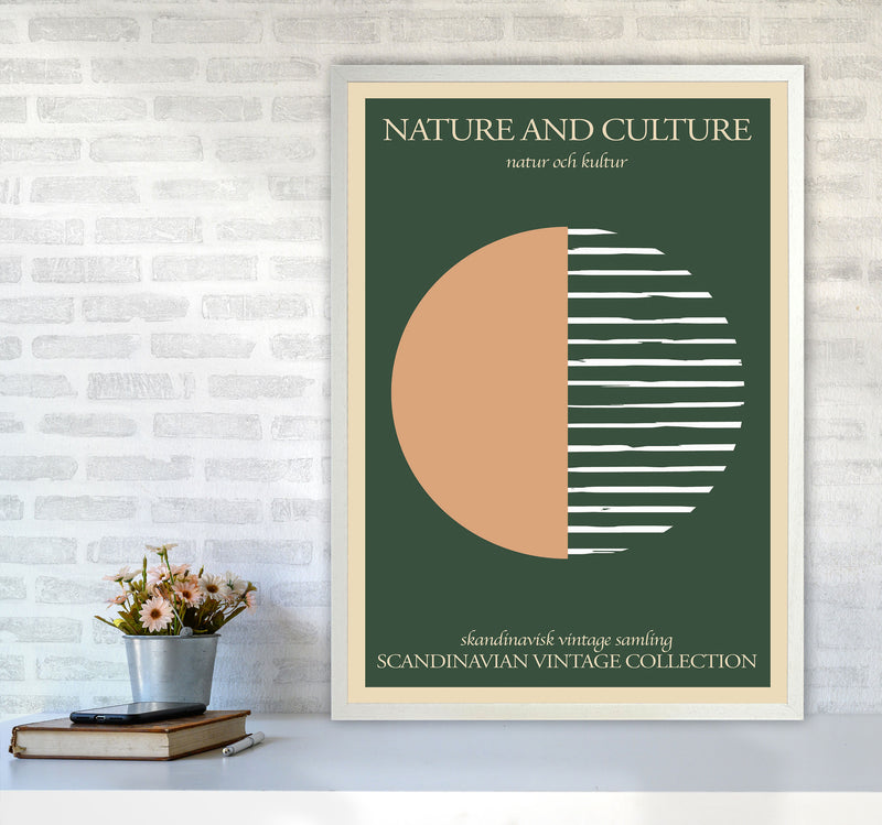 Nature And Culture Scandinavian Collection Art Print by Jason Stanley A1 Oak Frame
