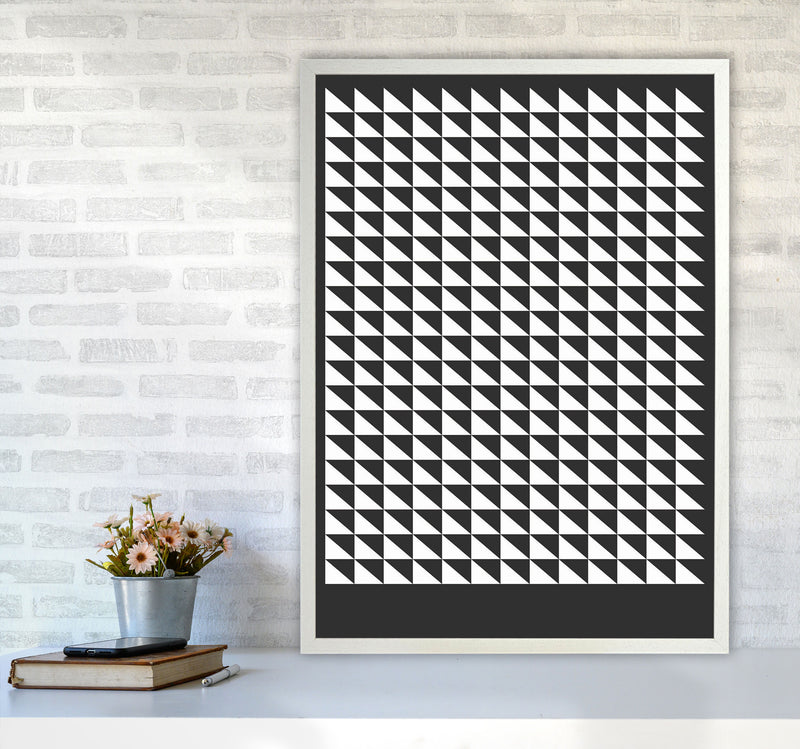 Minimal Geometric Series - 20 Art Print by Jason Stanley A1 Oak Frame