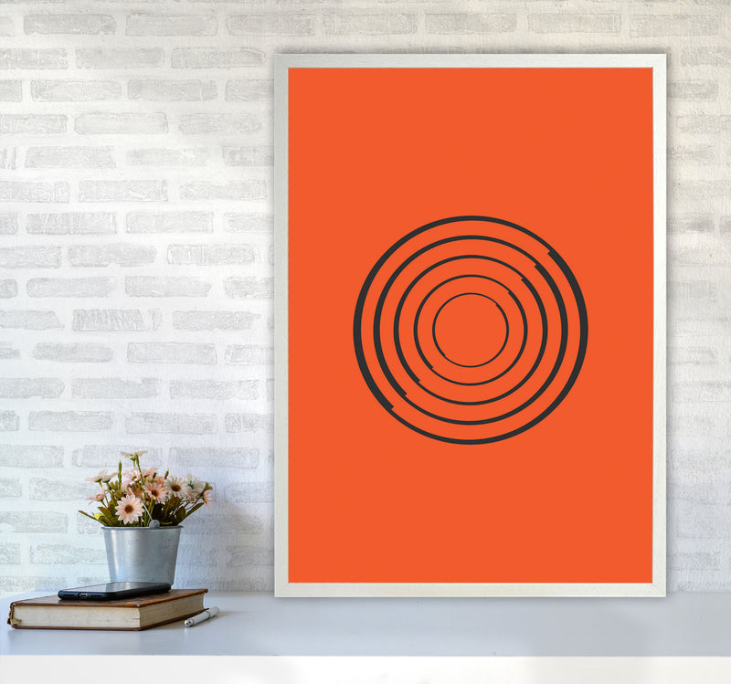 Minimal Geometric Series - 27 Art Print by Jason Stanley A1 Oak Frame