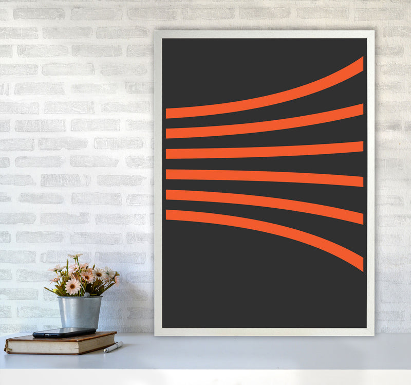 Minimal Geometric Series - 16 Art Print by Jason Stanley A1 Oak Frame