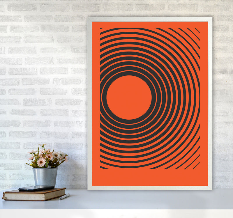 Minimal Geometric Series - 32 Art Print by Jason Stanley A1 Oak Frame