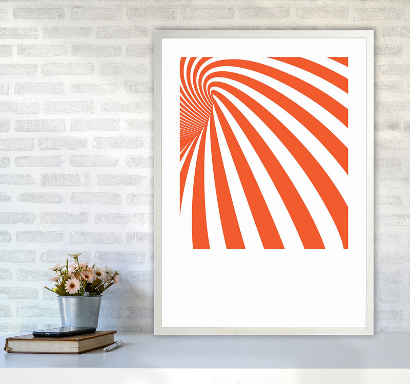 Minimal Geometric Series - 18 Art Print by Jason Stanley A1 Oak Frame
