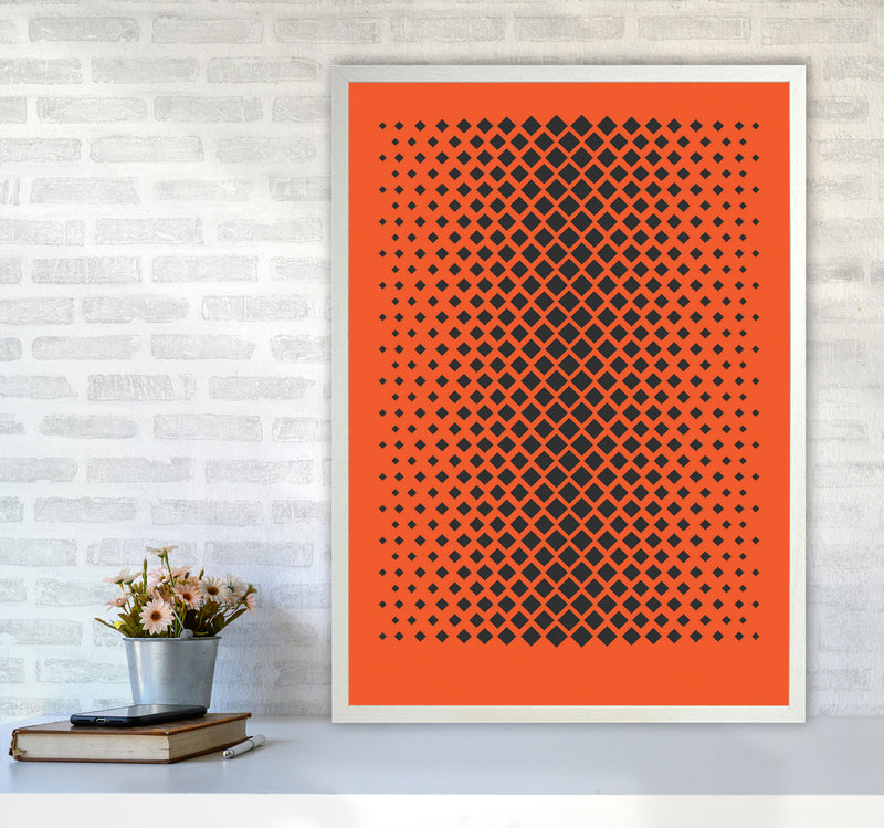 Minimal Geometric Series - 34 Art Print by Jason Stanley A1 Oak Frame