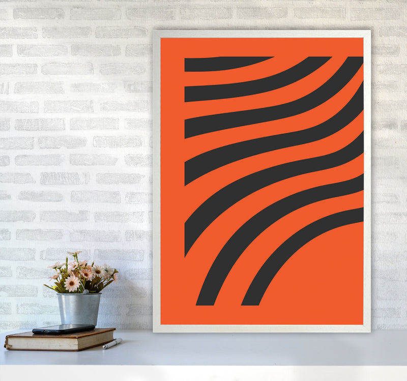 Minimal Geometric Series - 15 Art Print by Jason Stanley A1 Oak Frame