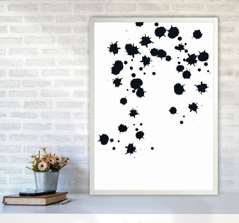 Minimal Geometric Series - 46 Art Print by Jason Stanley A1 Oak Frame