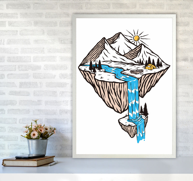More Than Meets The Eye Art Print by Jason Stanley A1 Oak Frame