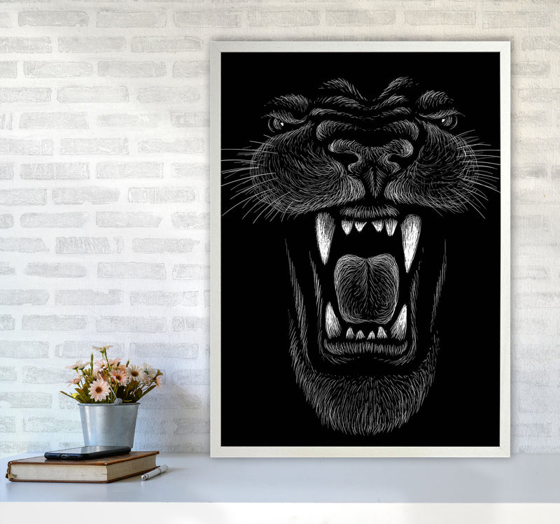 Up Close And Personal Art Print by Jason Stanley A1 Oak Frame