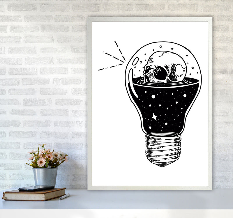 I Think He Had An Idea Art Print by Jason Stanley A1 Oak Frame