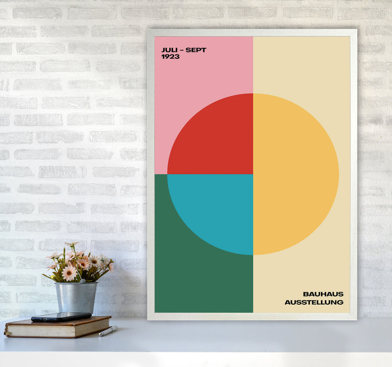 Bauhaus Juli-Sept 1923 Art Print by Jason Stanley A1 Oak Frame