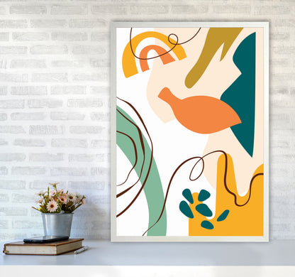 Abstract Expression I Art Print by Jason Stanley A1 Oak Frame