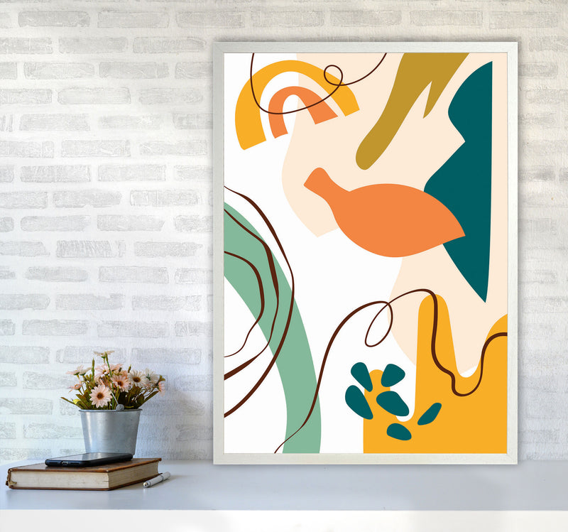 Abstract Expression I Art Print by Jason Stanley A1 Oak Frame