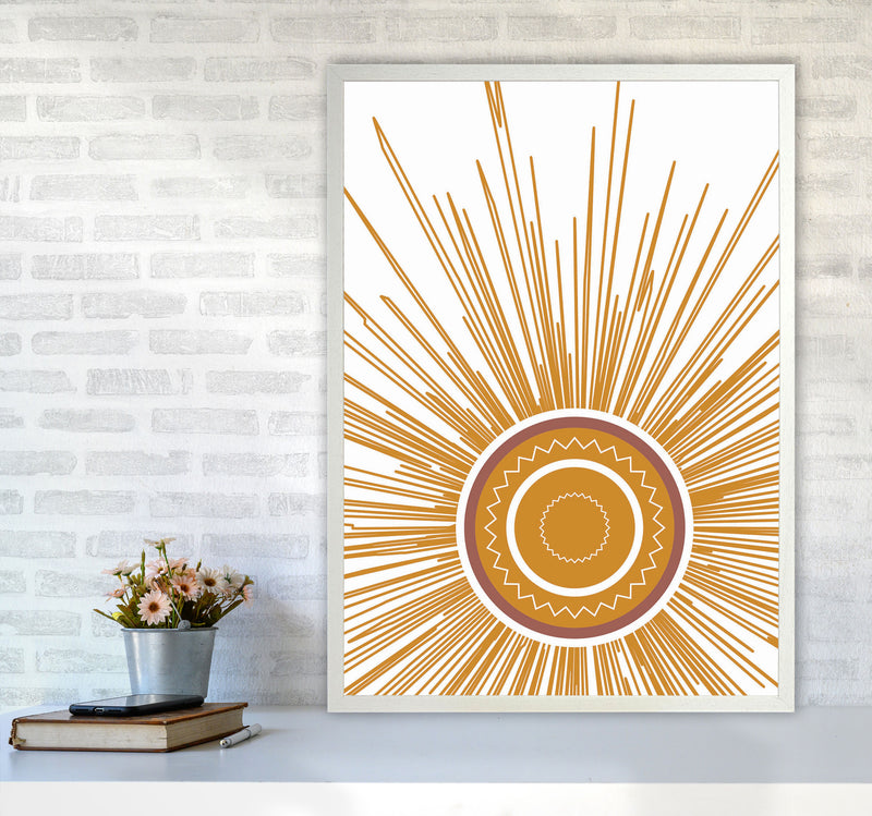 Get Your Vitamin D! Art Print by Jason Stanley A1 Oak Frame
