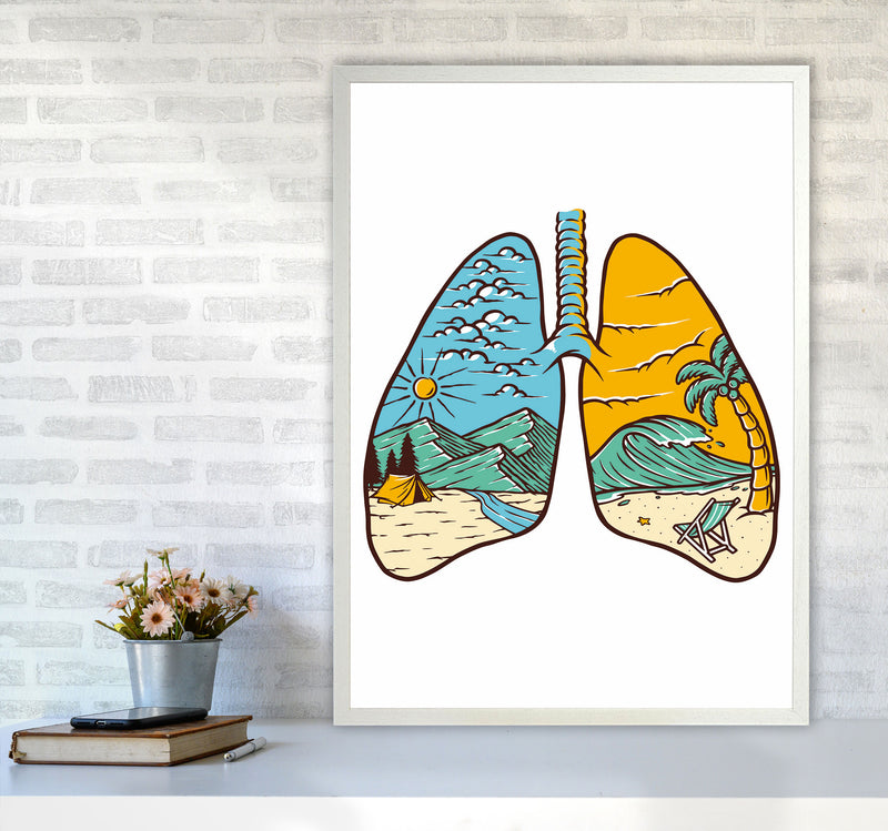 Breathe It All In Art Print by Jason Stanley A1 Oak Frame