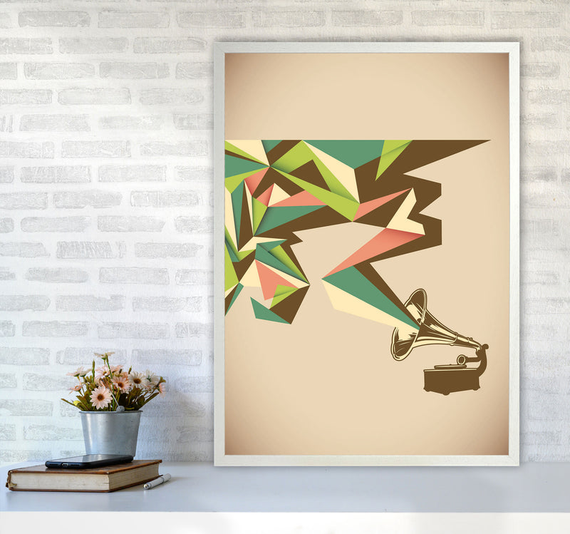 Sounds Good To Me Art Print by Jason Stanley A1 Oak Frame