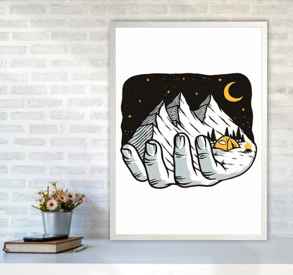 Grab A Handfull Art Print by Jason Stanley A1 Oak Frame