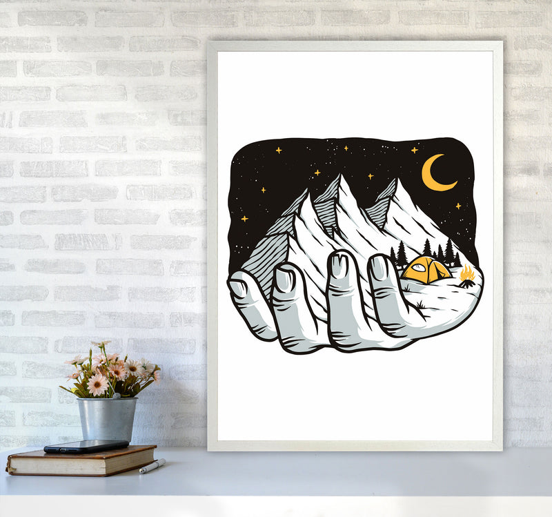 Grab A Handfull Art Print by Jason Stanley A1 Oak Frame