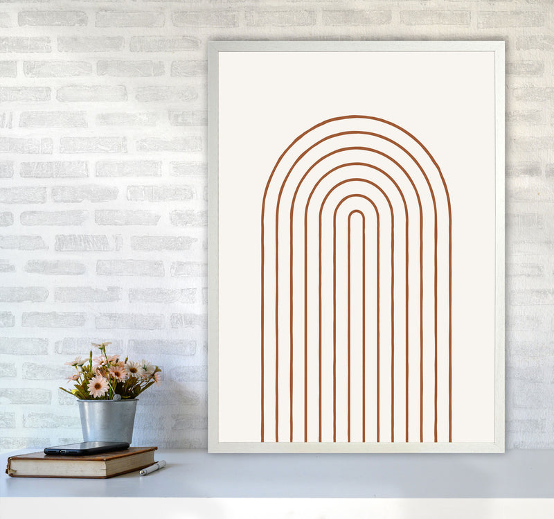 Endless Rainbow Art Print by Jason Stanley A1 Oak Frame
