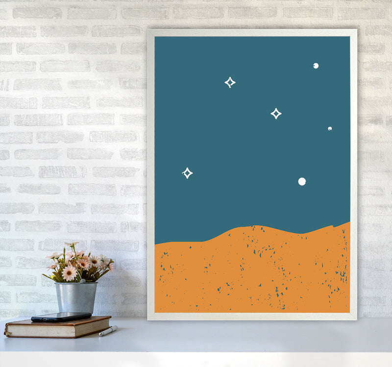 Starry Night Art Print by Jason Stanley A1 Oak Frame