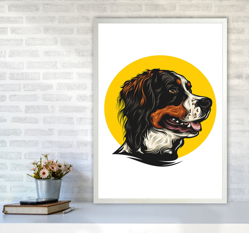 The Best Boy Art Print by Jason Stanley A1 Oak Frame