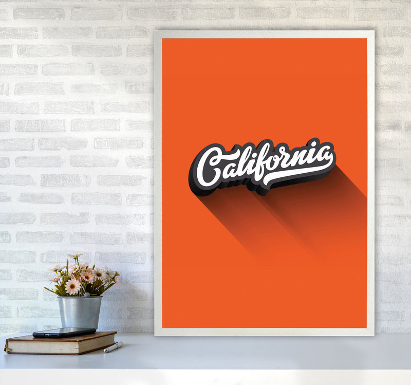California Art Print by Jason Stanley A1 Oak Frame
