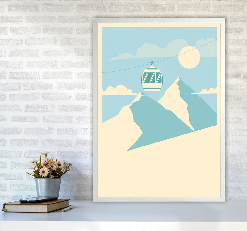 Gondola Ride Art Print by Jason Stanley A1 Oak Frame