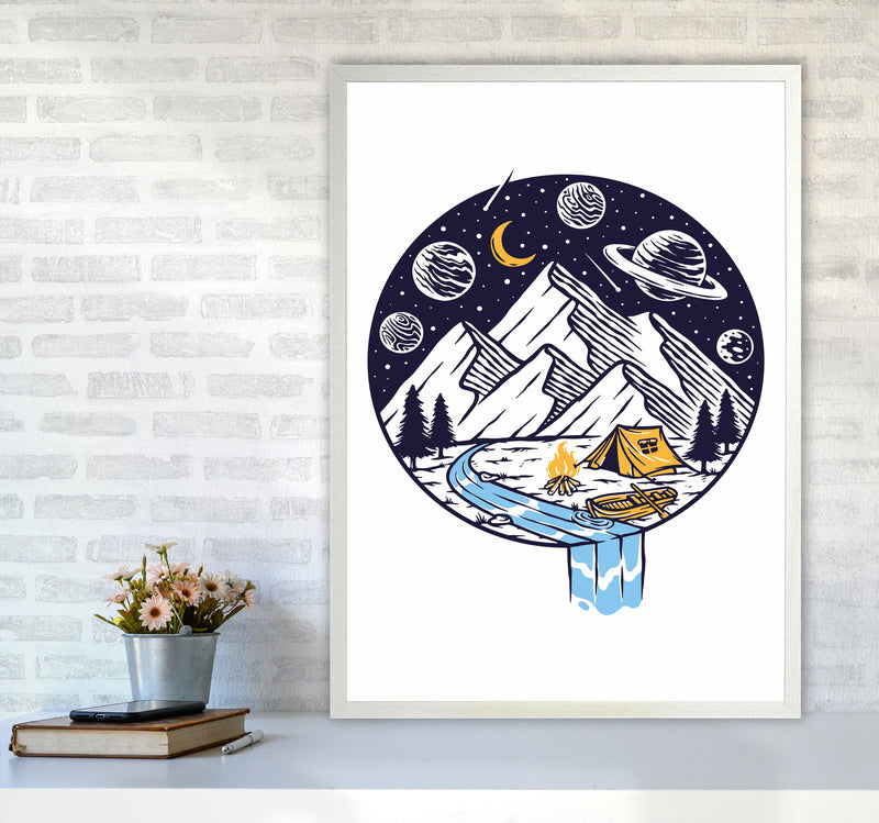 This Is Life Art Print by Jason Stanley A1 Oak Frame