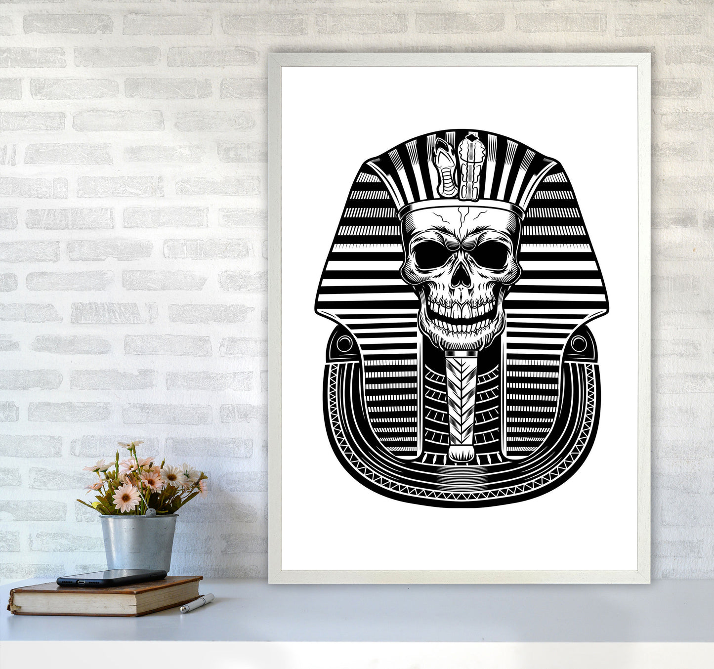 Pharoah Art Print by Jason Stanley A1 Oak Frame