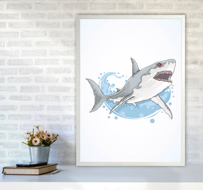 Rarrrrr!! Art Print by Jason Stanley A1 Oak Frame